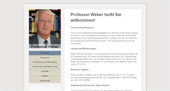 Desktop Screenshot of professor-weber.de