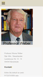 Mobile Screenshot of professor-weber.de